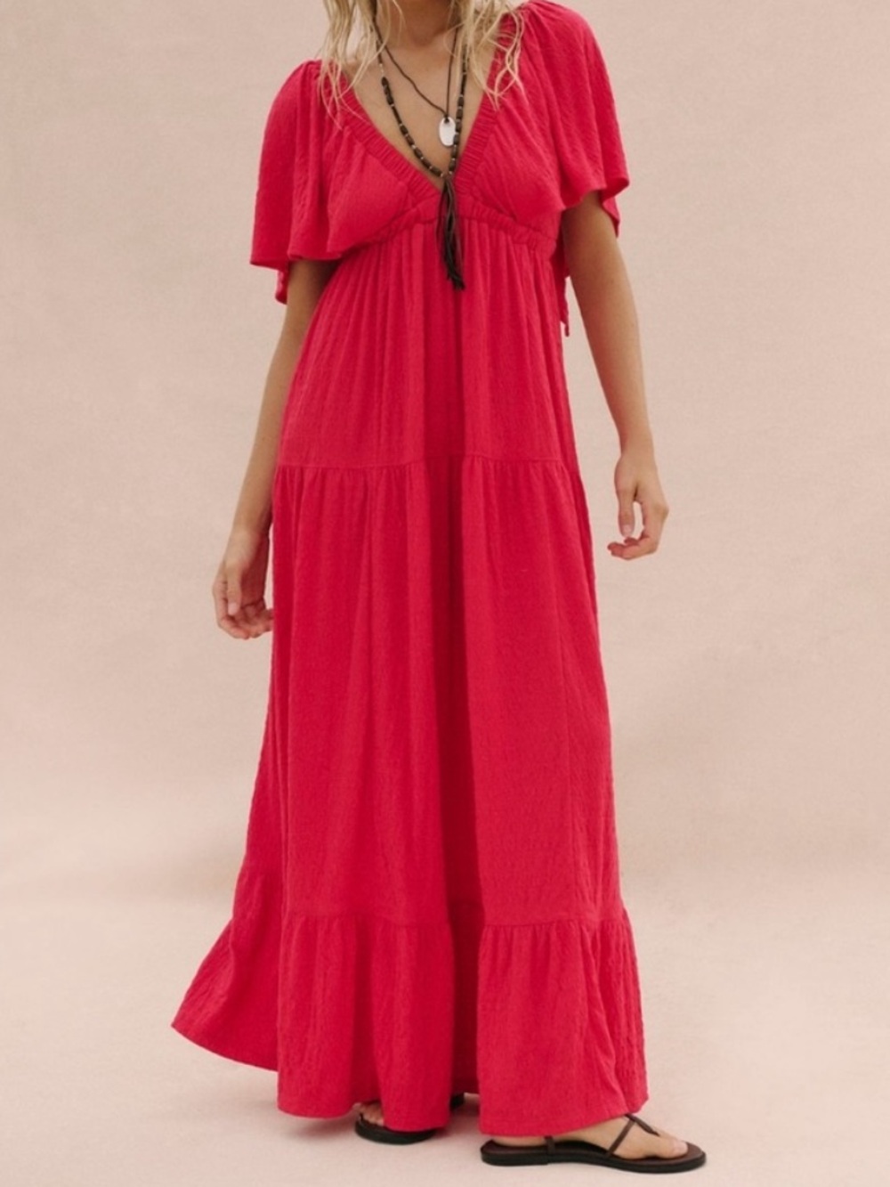 NWT Free People | LaLa Maxi Dress | Size L - Picture 1 of 7